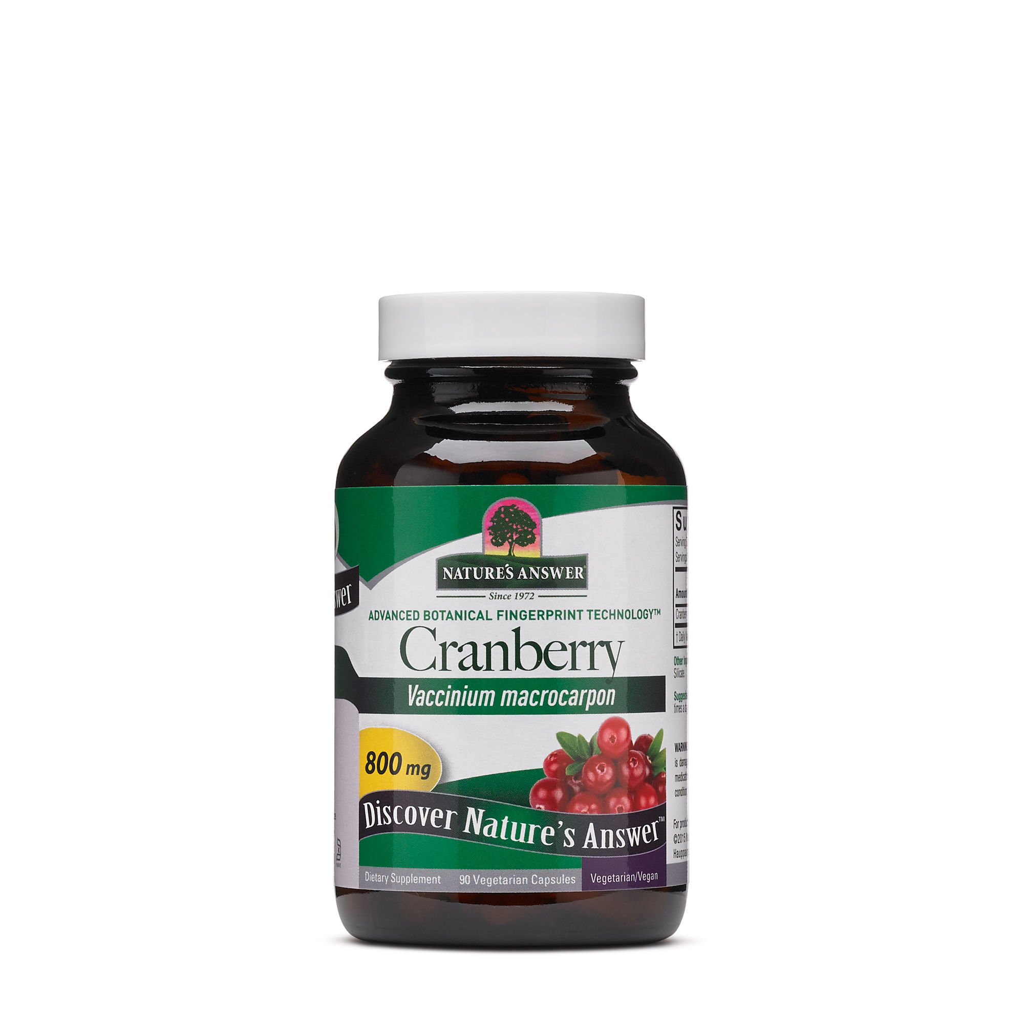 Cranberry Fruit | Dietary Supplement Supports A Healthy Urinary Tract Function & Immune System Vegetarian Kosher Certified Vegan Capsules 90 Multi