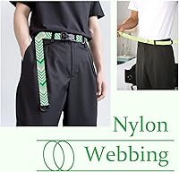 Vista 3 de 6 Rollos Cinturón de Nylon de 1.5 Pulgadas con Flecha Correas de Nylon Correas para Bolso Correas para Mochila Cinturón de Nylon para Cinturón