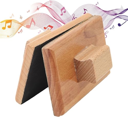 1 par de bloques de arena musical 3.9x2.4 in instrumento de madera juguete de música para jugar rendimiento