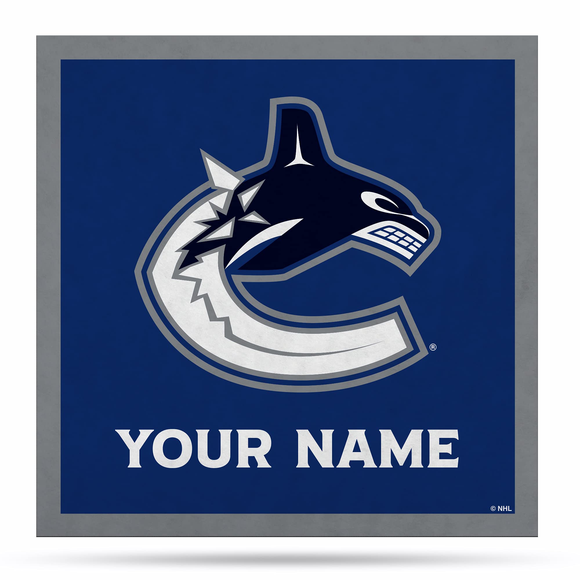 Rico Industries NHL Hockey Vancouver Canucks Personalized 23