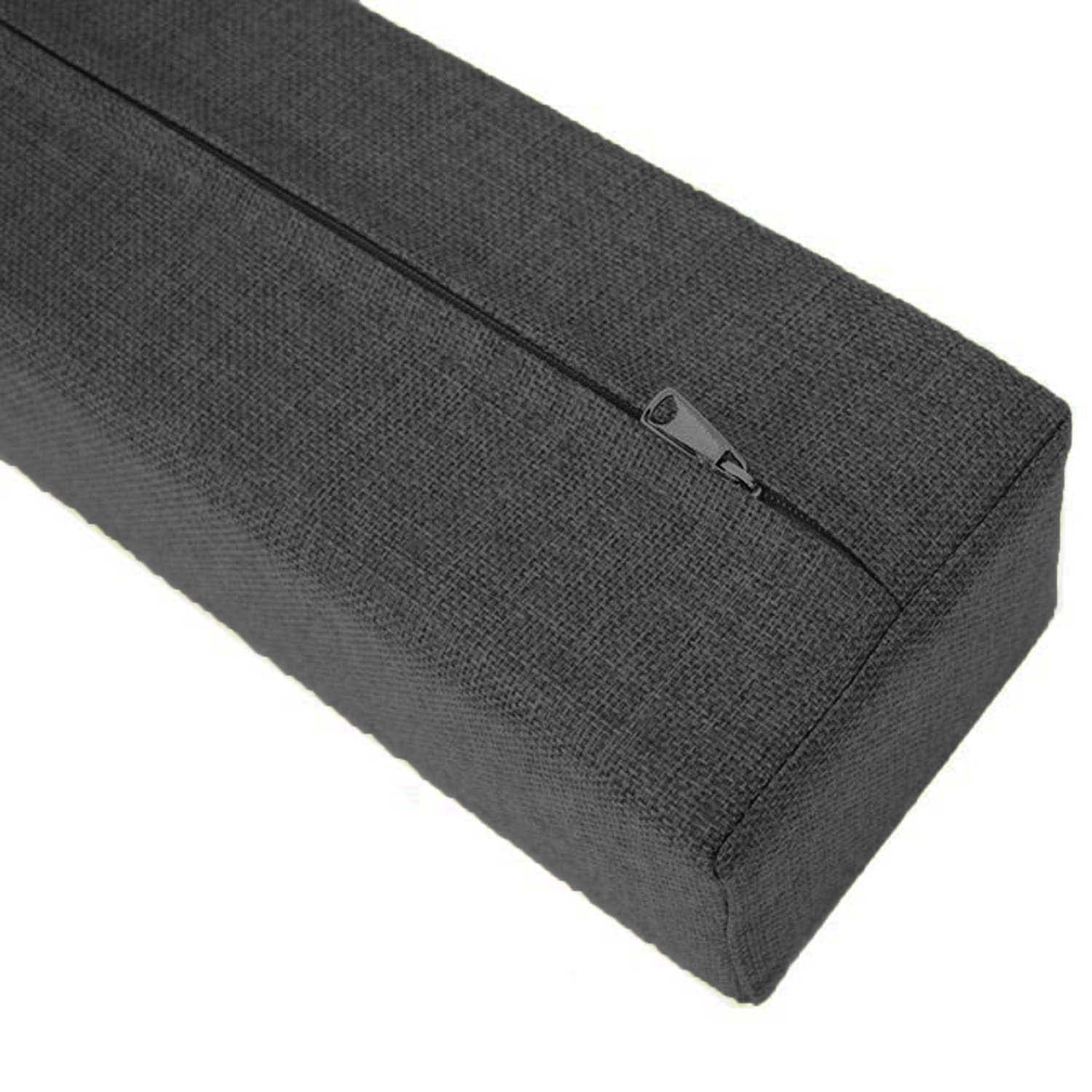 Almohada larga personalizada de espuma de apoyo corporal, relleno de huecos, almohada extraíble para dormir, comodidad y relajación, ideal para el hogar y viajes