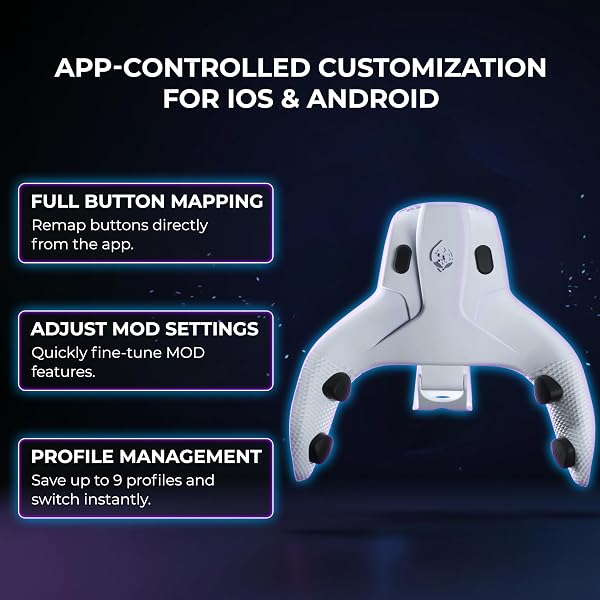 Collective Minds STRIKEPACK HORIZON™ VISTA for Standard Dual Sense PlayStation 5 Controllers - 3