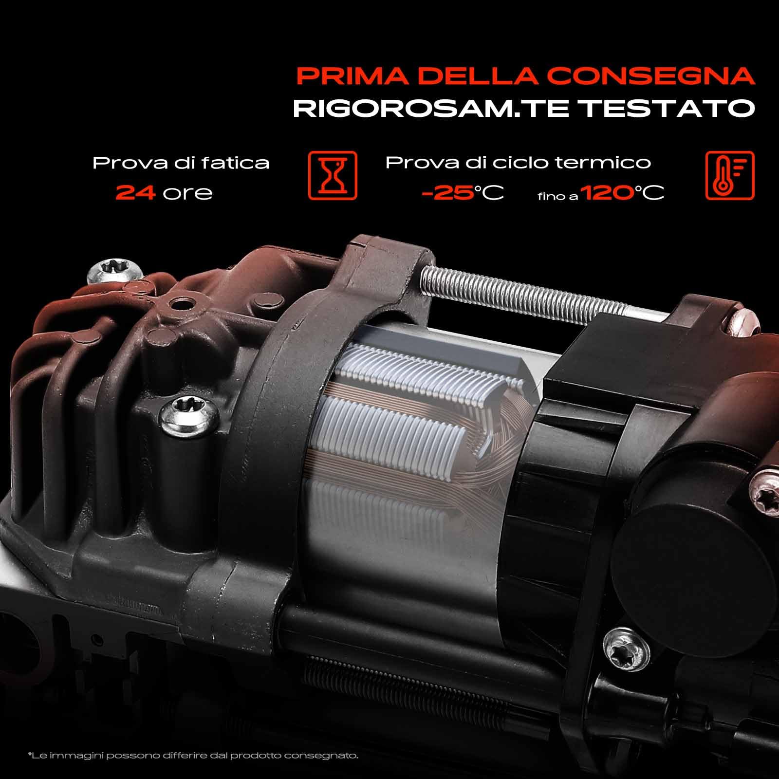 Frankberg Controllo del livello del compressore delle sospensioni pneumatiche Compatibile con X5 F15 F85 2013-2018 X6 F16 F86 2014-2019 Sostituisci# 37206875177
