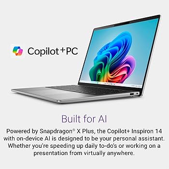 Dell Inspiron 5441 Laptop, Built-in AI Snapdragon X Plus X1P-42