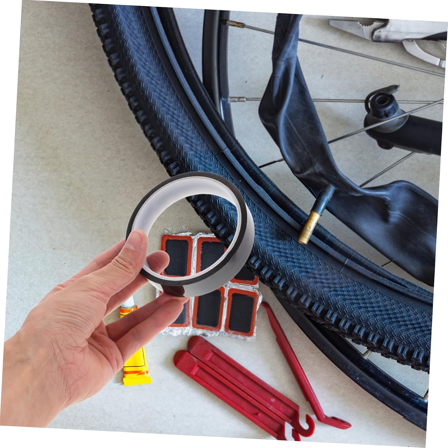 Tubeless Rim Tape Set 18mm 21mm Bike Rim Liner Tape Puncture Protection