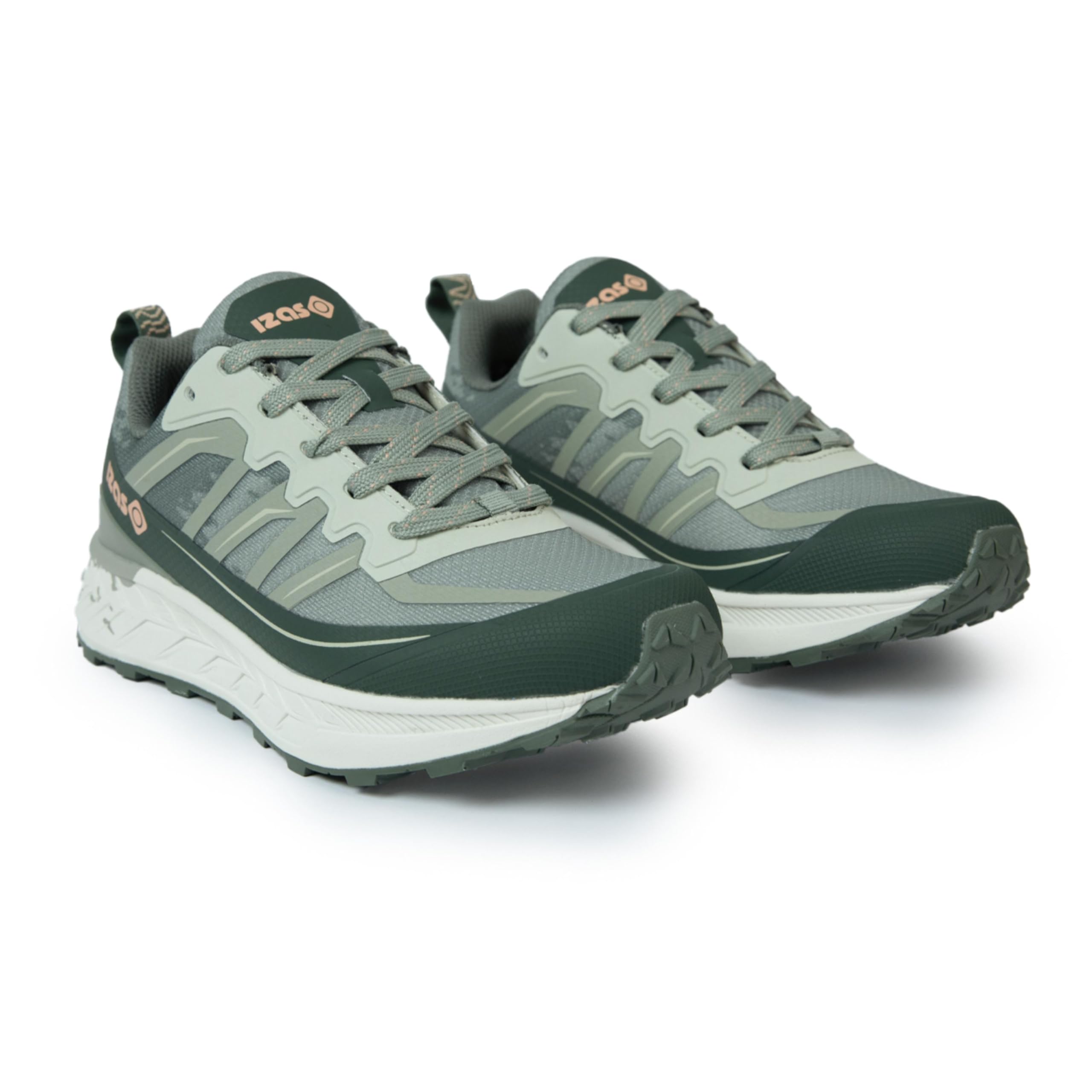 Izas Eden W Zapatilla Multiactividad de Mujer para Terreno Medio-Alto para Trekking y Senderismo Técnico, Malla Técnica Transpirable, Plantilla EVA, Tacos 4mm
