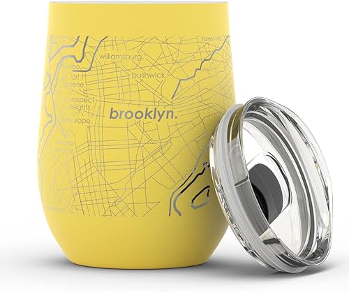 Vista 109 de Well Told Lexington Kentucky Map - Vaso de vino aislado con grabado de mapa de Kentucky, taza de acero inoxidable grabada (12 onzas, verde domingo)