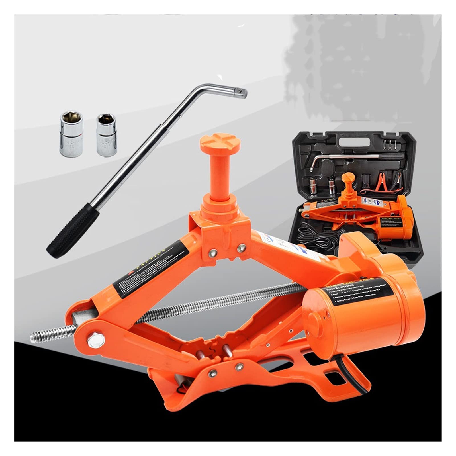 QUSYZD Trailer Jack, Simple Installation of Electric Jack Car Off-Road Vehicle On-Board Equipment, Tire Change Repair Tool,