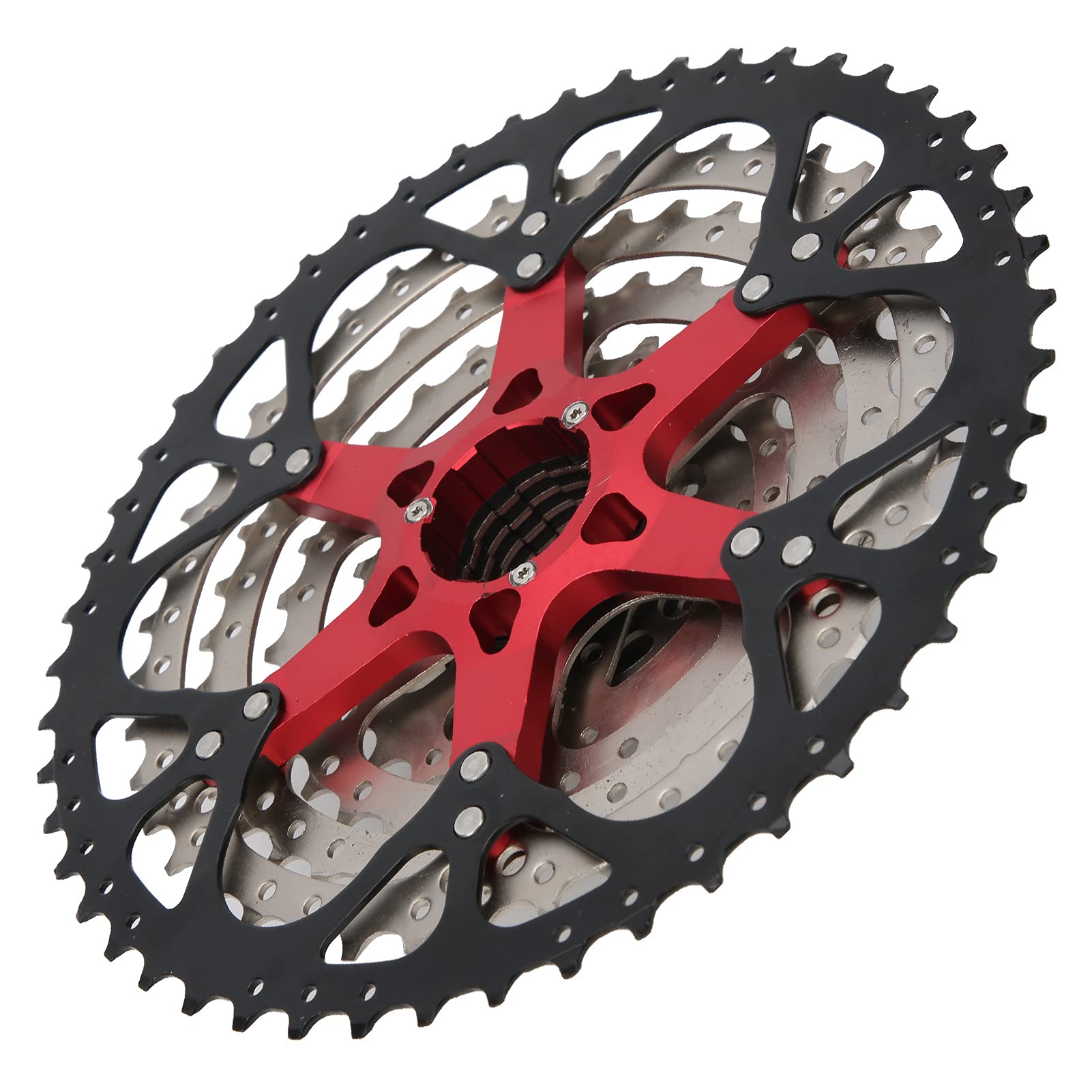 Cassette Vélo 9 Vitesses - Pignon Creux Léger, Acier Trempé, Compatible VTT Et Route (sauf XD) - 2