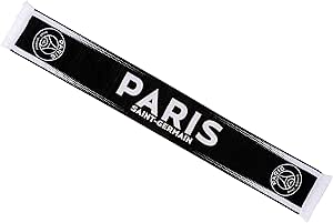 Écharpe - PARIS SAINT GERMAIN - Collection Officielle - Acrylique - Noir - Homme