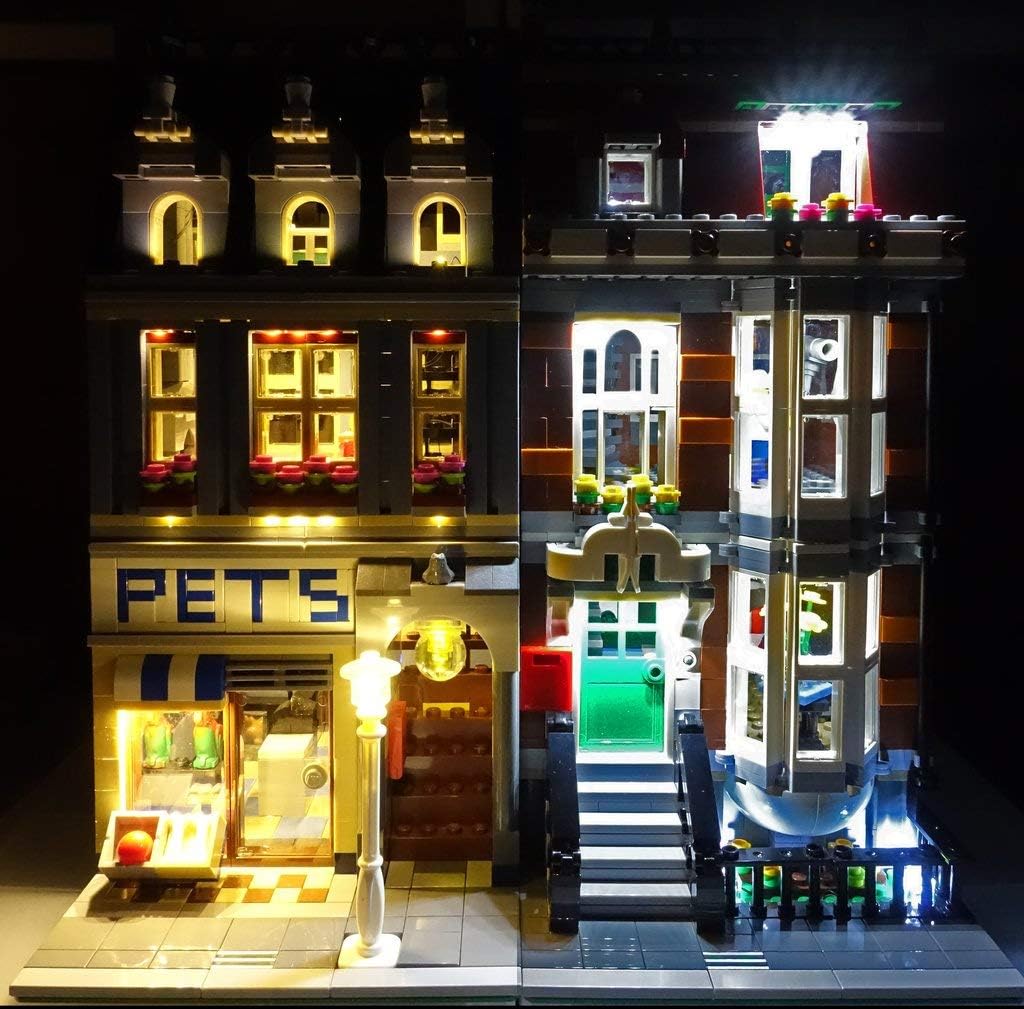 Brick Loot Lighting Kit for Your Lego Pet Shop Set 10218 Set Lego Set NOT Included