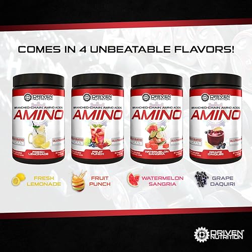 Miniatura 6 de Aminoácido de cadena ramificada con glutamina - Relación BCAA 211, 0.11 onzas de leucina, entrena más duro y más tiempo - Aumenta la masa muscular,