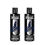 Arctic Fox Semi-Permanent Hair Dye, Vegan & Cruelty-Free, Conditioning, Ammonia-Free, Peroxide-Free, Blue Jean Baby, Long-Lasting Vibrant Color, 8 Fl Oz (Pack of 2)