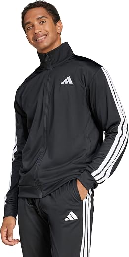 adidas Men's 3-Stripes Tricot Track Top