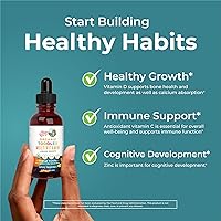 Vista 5 de MaryRuth Organics Multivitamínico y multimineral con hierro para niños pequeños USDA Organic Sin azúcar Gotas líquidas multivitamínicas