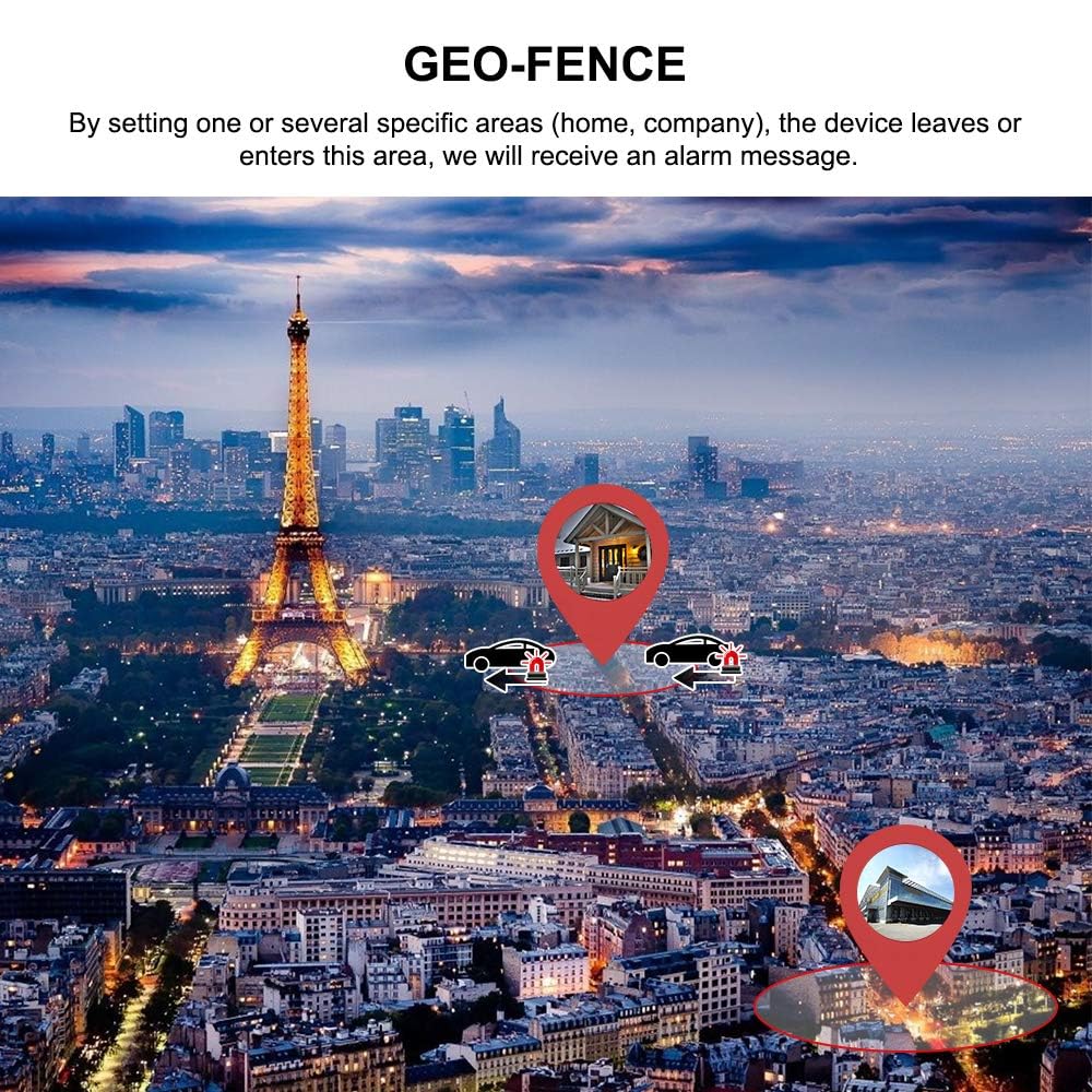 Mini localisateur 4G pour voiture pour votre véhicule Micro localisateur GPS avec carte SIM imperméable magnétique cachée en temps réel Dispositif de localisation GPS pour voitures, enfants et personn
