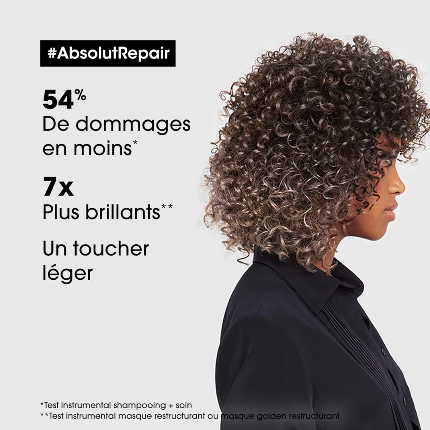 SteamPod 4 - Lisseur Boucleur Vapeur Professionnel, Protection de la Fibre, Tenue Longue Durée, Outil + Soin Lissant Concentré + Routine Absolut Repair, L'Oréal Professionnel
