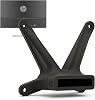 3IDEE VESA adapter compatible with HP monitor (22f, 22es, 22ea, 24f, 24fh, 24fw, 24es, 24er, 24ea, 27f, 27fh, 27fw, 27es, 27er, 27ea) - including screw set - 75x75 mm (Black) - 1-Pack