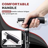 Vista 3 de Bastón para caminar BeneCane para mujeres, bastón plegable para hombres con dos luces LED, bastón cuádruple con base estable, bastón de caminar