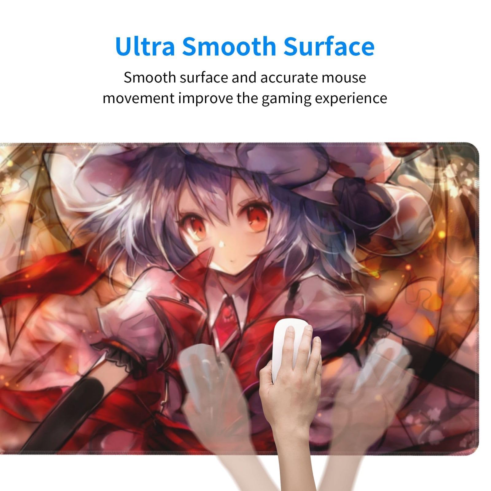 Amazon.co.jp：デスクマット 東方シリーズ レミリア 大型 デスク