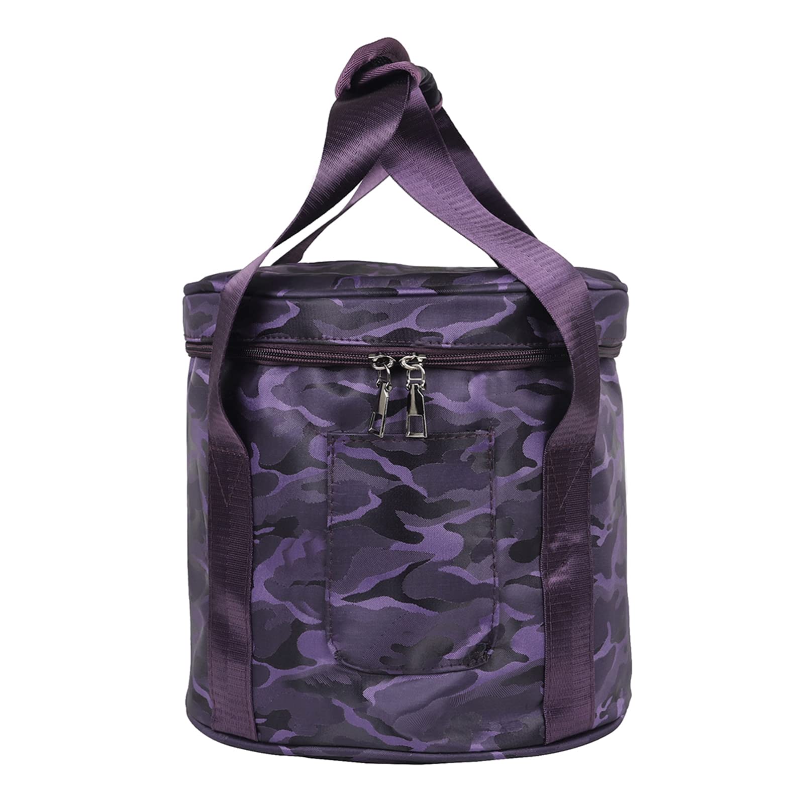 Bolsa de transporte for cuencos tibetanos de cristal, estuche de almacenamiento acolchado grueso con asa y bolsillo frontal, bolsa de viaje protectora for cuencos tibetanos de cristal