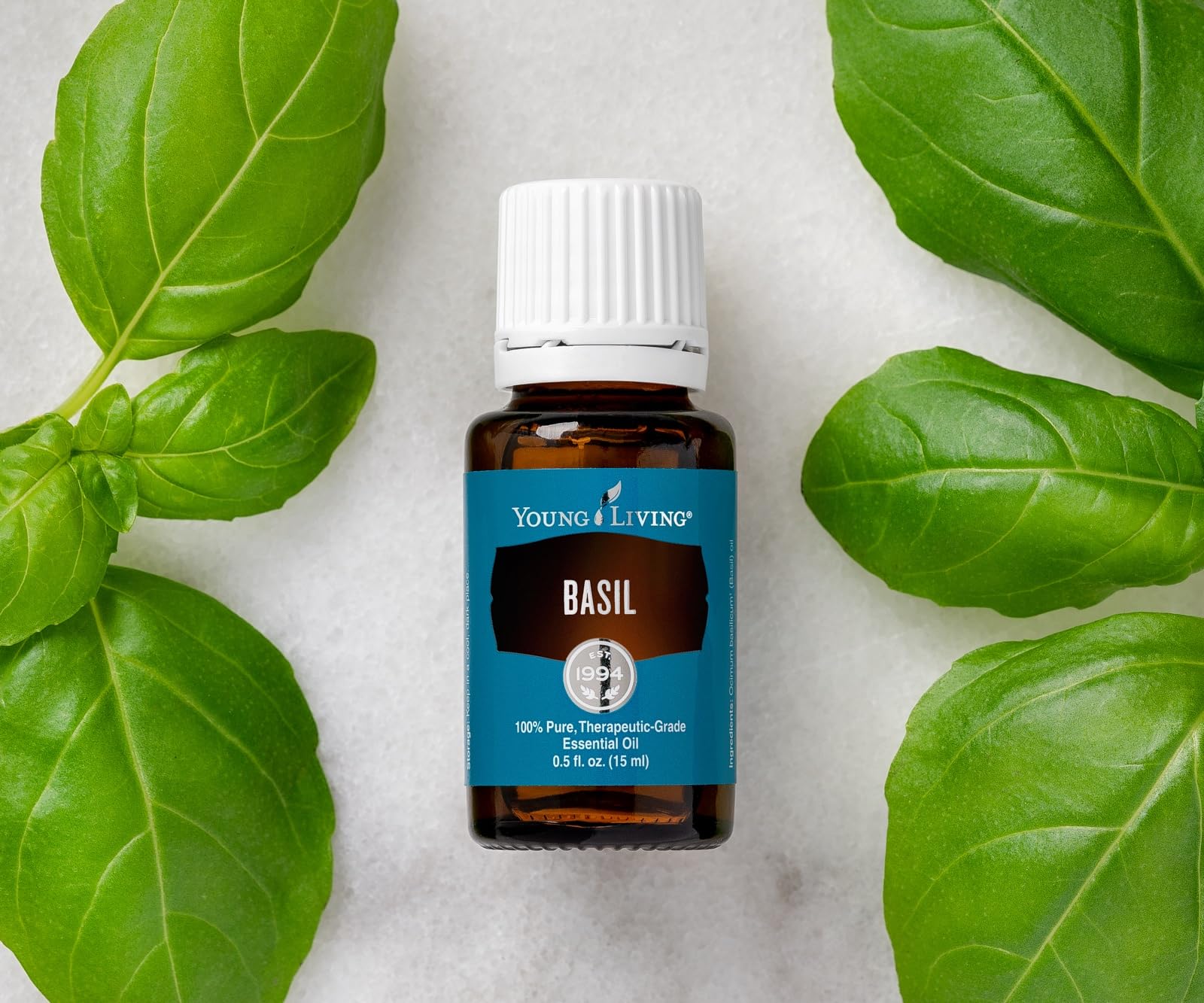Young Living バジル エッセンシャルオイル 15ml Amazon.com: Young Living Basil Essential Oil, 15ml, Soothes