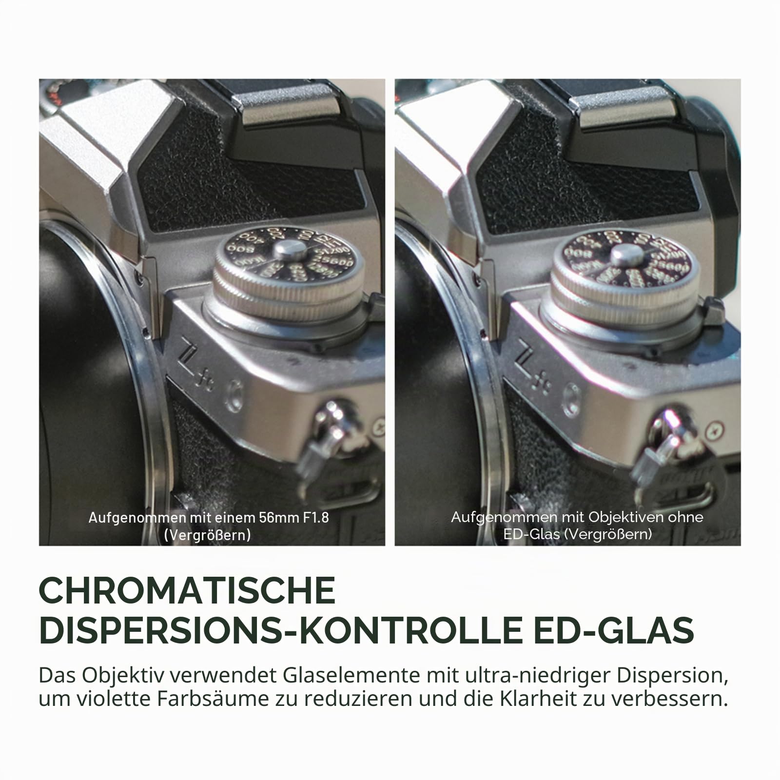 TTARTISAN AF 56 mm F1.8 für Fuji X-Mount Objektiv, APS-C 56 mm f/1.8 Autofokus Prime STM Objektive (X-Mount)