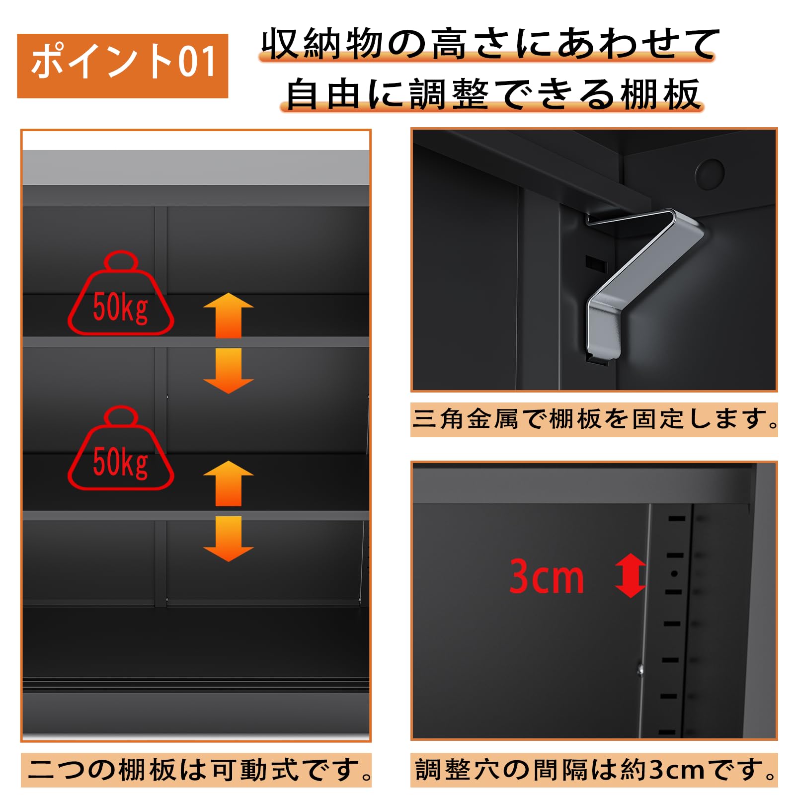 Amazon.co.jp: DEWEL ロッカー スチール書庫 幅900×奥行400×高さ1050mm