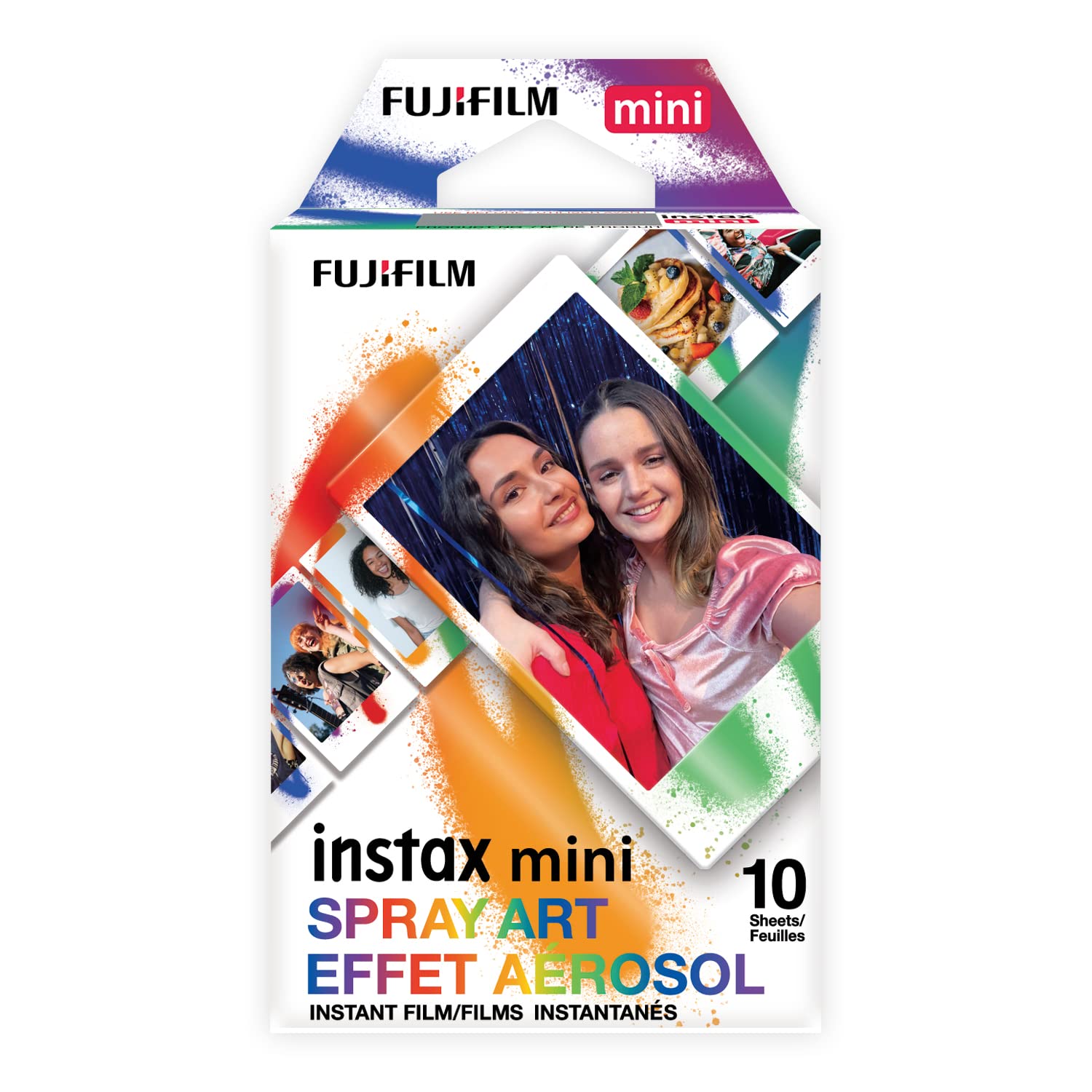 Fujifilm Instax Mini Spray Art Instant Film Pack (10 exposures) (600022657)