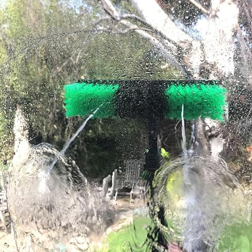 Miniatura 7 de EQUIPMAXX Cepillo de limpieza de paneles solares de largo alcance de 20 pies con filtro de agua en línea, extensible telescópico para panel solar