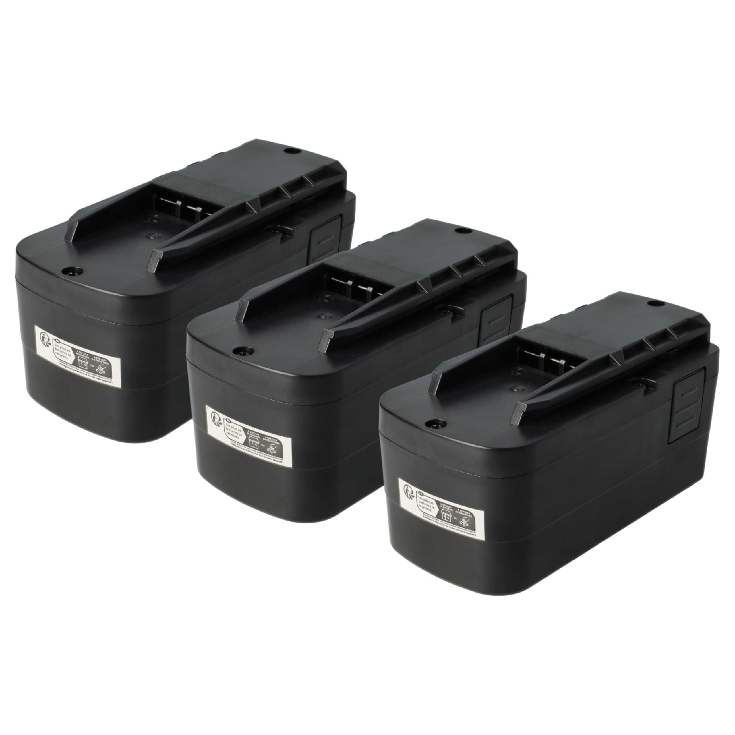 vhbw 3X Batterie Remplacement pour Festo Festool 398338