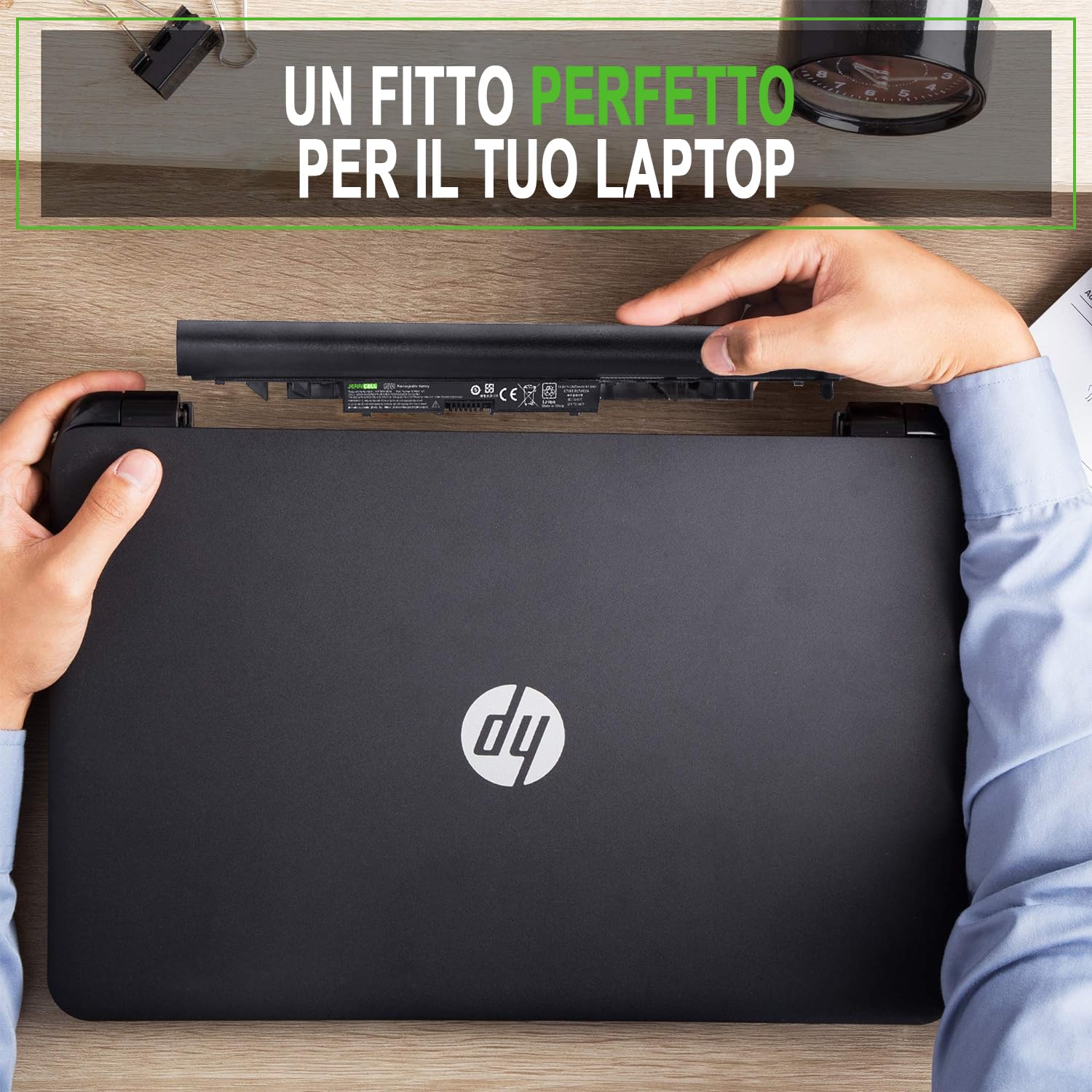 2850mAh Batteria JC04 919701-850 919700-850 per HP Pavilion 250 G6 255 G6 246 245 240 G6 JC03 JCO4 919682-121 HSTNN-LB7W 919681-221 919682-421 14-BS036NG 15-BS036NG 17-AK044NG
