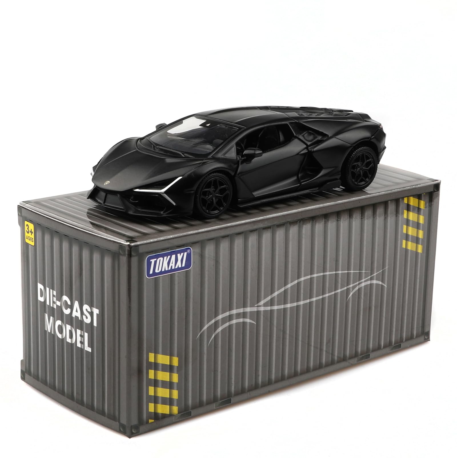 Amazon.com: TOKAXI 1/36 Scale Lamborghini Revuelto Diecast Cars
