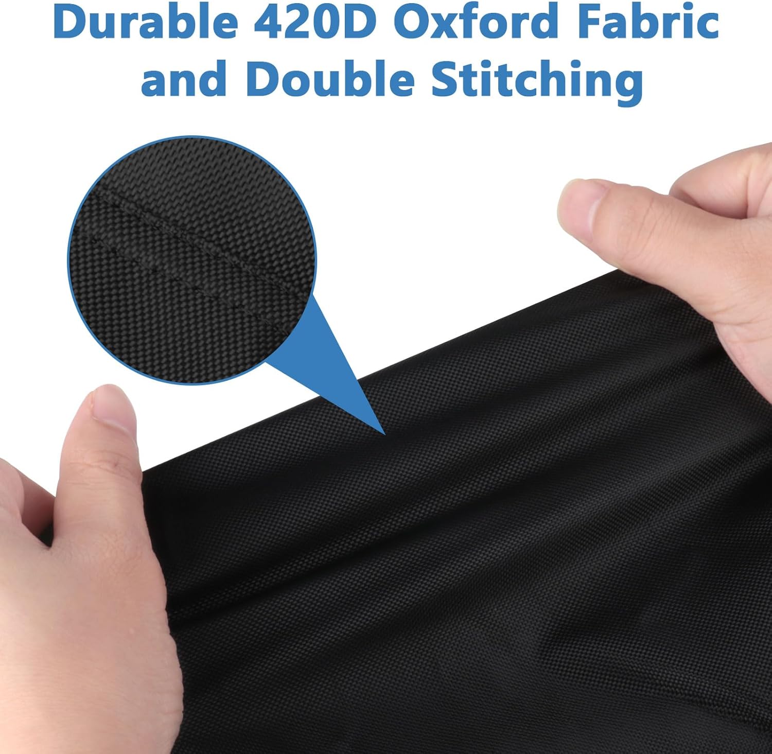 Outdoor Papasan Rocking Chair Cover, 46inch Patio Papasan Chair Covers Waterproof for SWITTE Oversize Rocking Chairs and Rattan Wicker Chairs-46"L x 38"W x 19"H