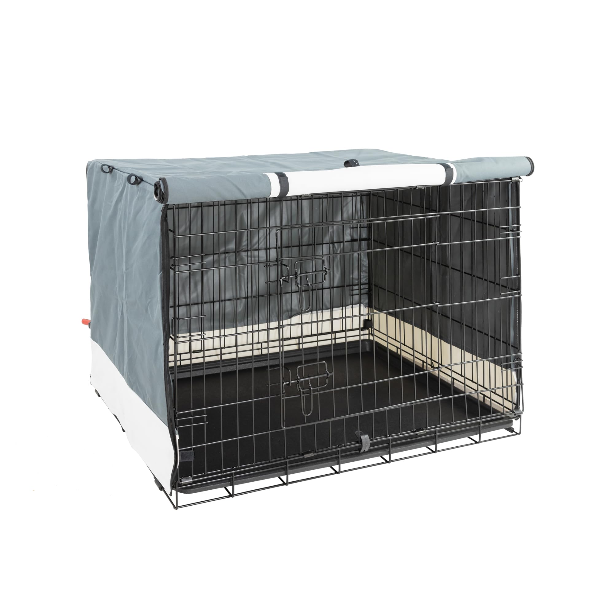 MaxxPet Copertura per Gabbia per Cani - per Box per Cani - Copertura della Gabbia per Cani - Dog Crate Cover - Copertura Impermeabile per Cuccia per Animali Domestici – 78x48x56 cm - Nero