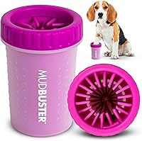 Vista 23 de Dexas Limpiador de patas de perro, pequeño, rosa, accesorios para perros y suministros para mascotas