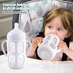 3 Pack Poignées pour bébé pour Philips Avent Bottles pour bébé naturel, Porte-Bouteille pour bébé avec poignées faciles