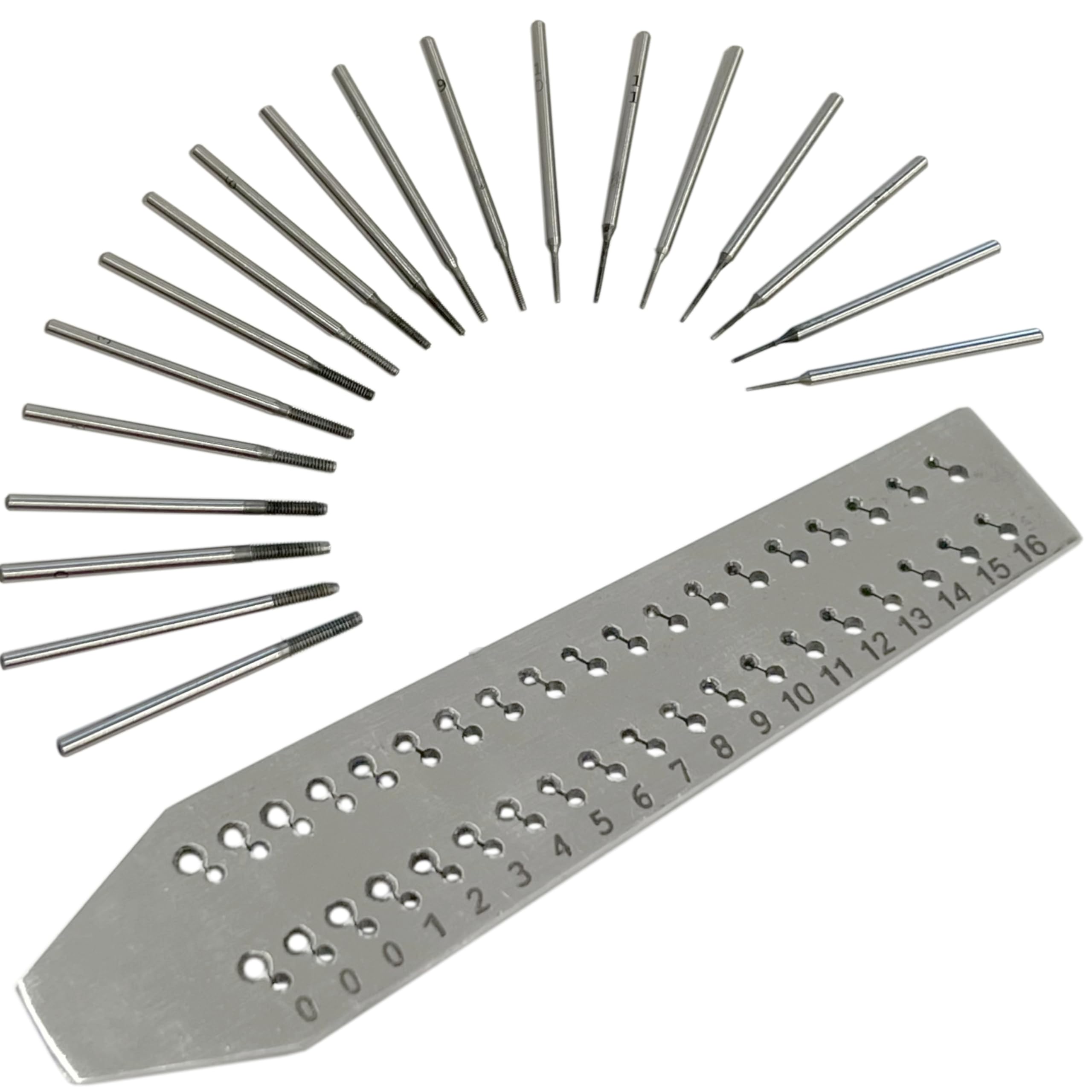 Tap & die Set 19 taps and Dies Watch mini Micro Repair Watchmakers Tool