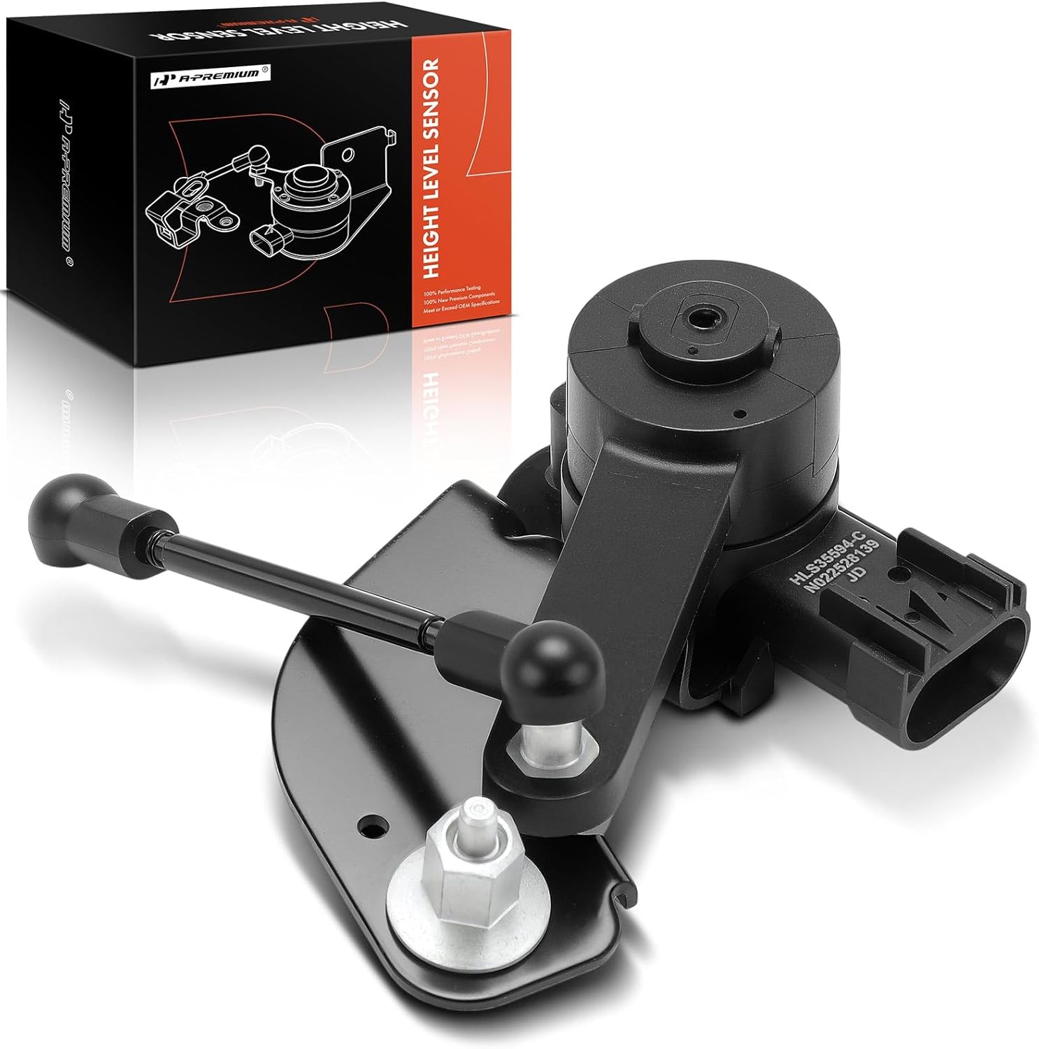A-Premium Ride Height Level Sensor Compatible with Jeep JT Series Gladiator 2020-2025, Rear Side