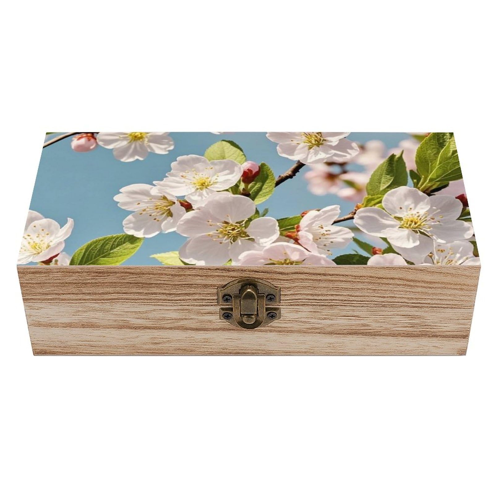 Boîte de rangement en bois pour vos précieux souvenirs de famille