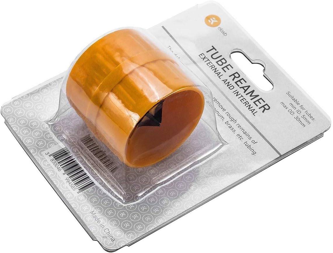 EK Tube Reamer - 5.25 Inch, Plastic & Steel, 5mm ID to 30mm OD, Desktop & GPU Compatible