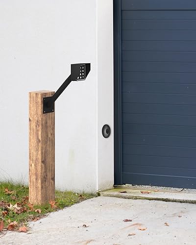 Miniatura 5 de GateNear Cubierta impermeable para teclado, pedestal o poste, diseño de tamaño de panel universal, para entrada de entrada al aire libre en la