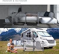 Vista 7 de Front Row Corralito Plegable para Perros – Corralito Duradero y Portátil para Cachorros para Ejercicio, Descanso y Juego – Paneles de Valla