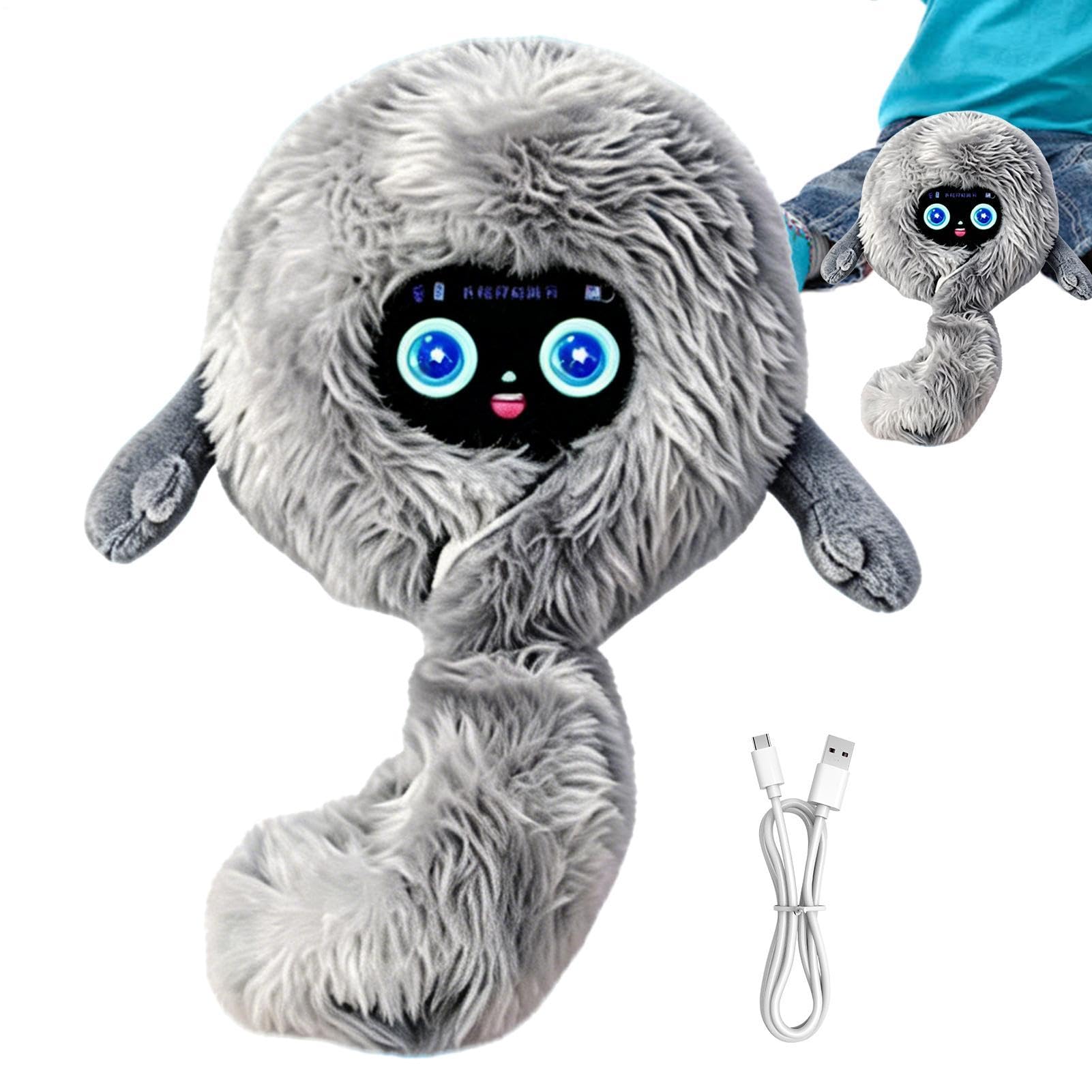 Peluche con Intelligenza Artificiale Voce Educativa Intelligente in Reale | Peluche di Animale AI Assistente di Apprendimento Per Bambini, Adolescenti, Ragazzi, Famiglia, , Figlie E Figli