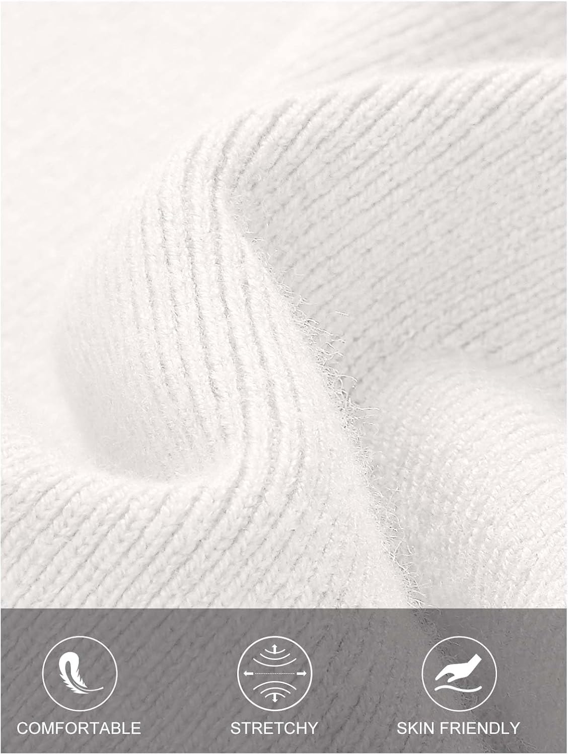 MEROKEETY Women's Sexy Off Shoulder Sweater Dress 2026 Winter Spring Long Sleeve Bodycon Club Night Out Mini Dresses - Image 5