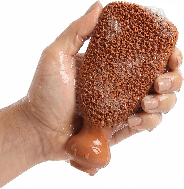 Piedra pómez para pies dura más de 5 años Exfoliante para pies Removedor de callos Hecho de terracota natural