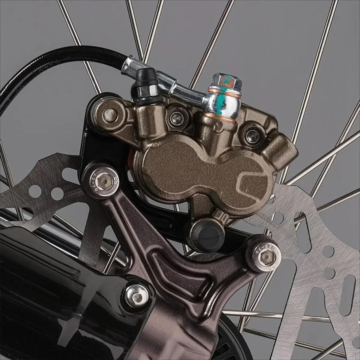 Płytki hamulcowe przednie Akcesoria motocyklowe Przednie tylne klocki hamulcowe Spiek na bazie miedzi, pasujący do Surron Bee(Front and Rear)
