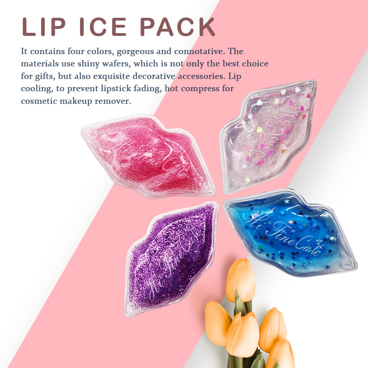Buy HI FINE CARE Lip Ice Pack for Cosmetic, Cold Use for Lip Keep