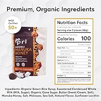Vista 5 de P.R.I Caramelos salados con miel de Manuka, dulce y masticable, todo natural, 4 onzas