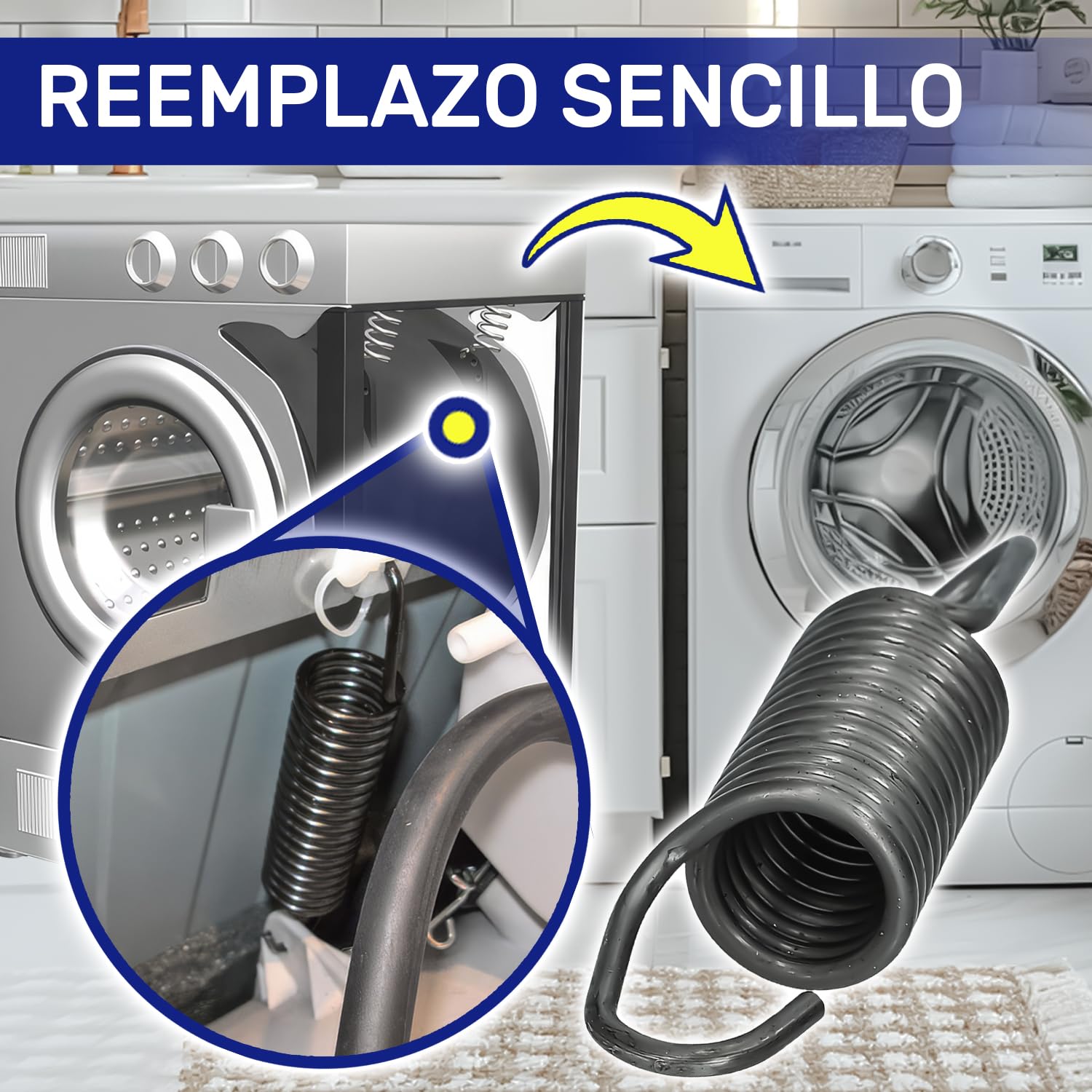 DL-pro 3 x ammortizzatori 80N per Bosch Siemens 673541 00673541 11039636 ammortizzatori ammortizzatori vibrazioni per lavatrice
